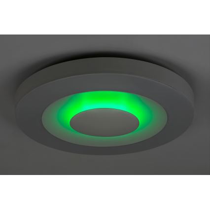 Rabalux - Plafón LED RGB regulable LED/40W/230V 3000-6000K + control remoto