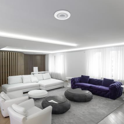 Rabalux - Plafón LED RGB regulable LED/40W/230V 3000-6000K + control remoto