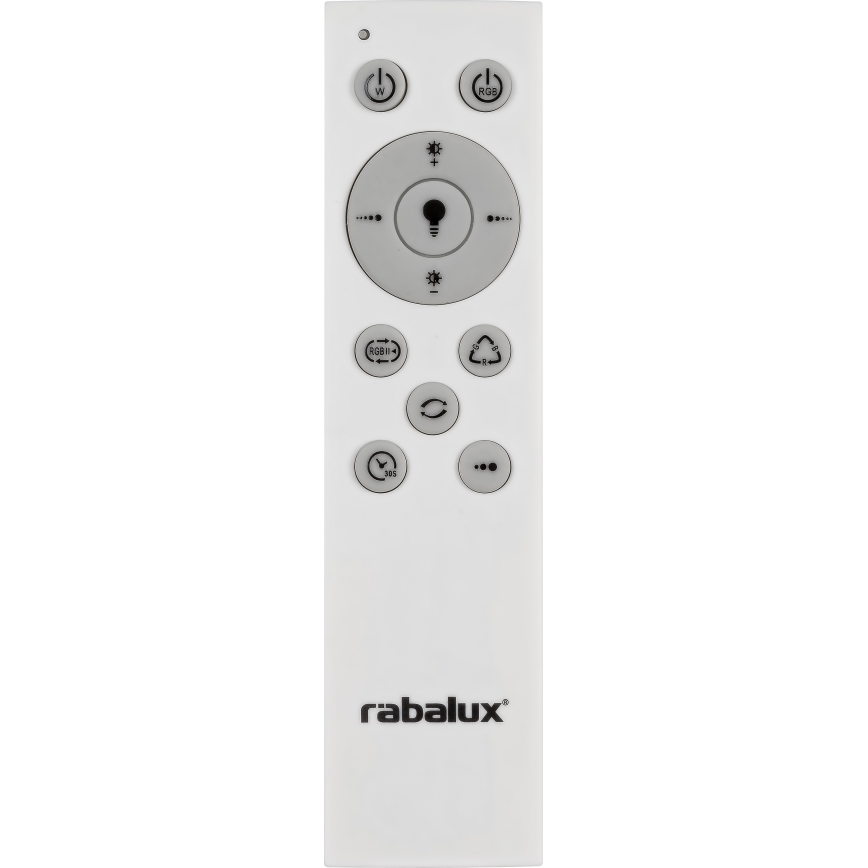 Rabalux - Plafón LED RGB regulable LED/40W/230V 3000-6000K + control remoto