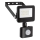 Rabalux - Reflector LED con sensor LED/10W/230V 4000K IP44 negro