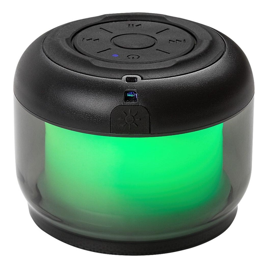 Rabalux - RGB Lámpara de mesa con altavoz RGB/3W/3,7V 500mAh