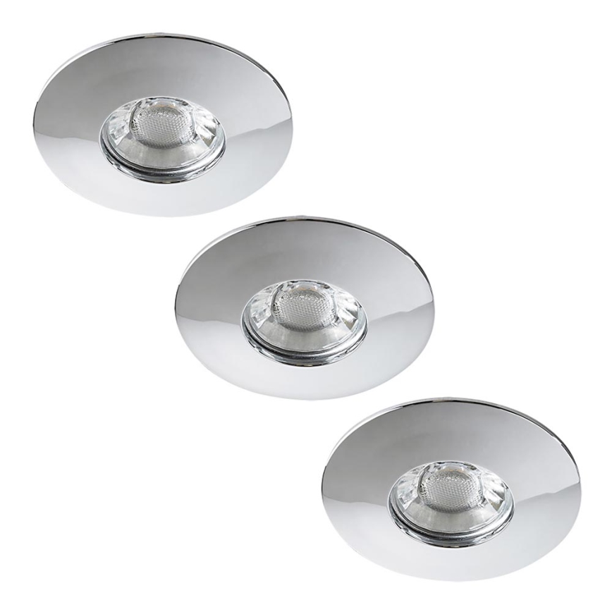 Rabalux - SET 3x Iluminación LED empotr para el baño 3xLED/4W/230V