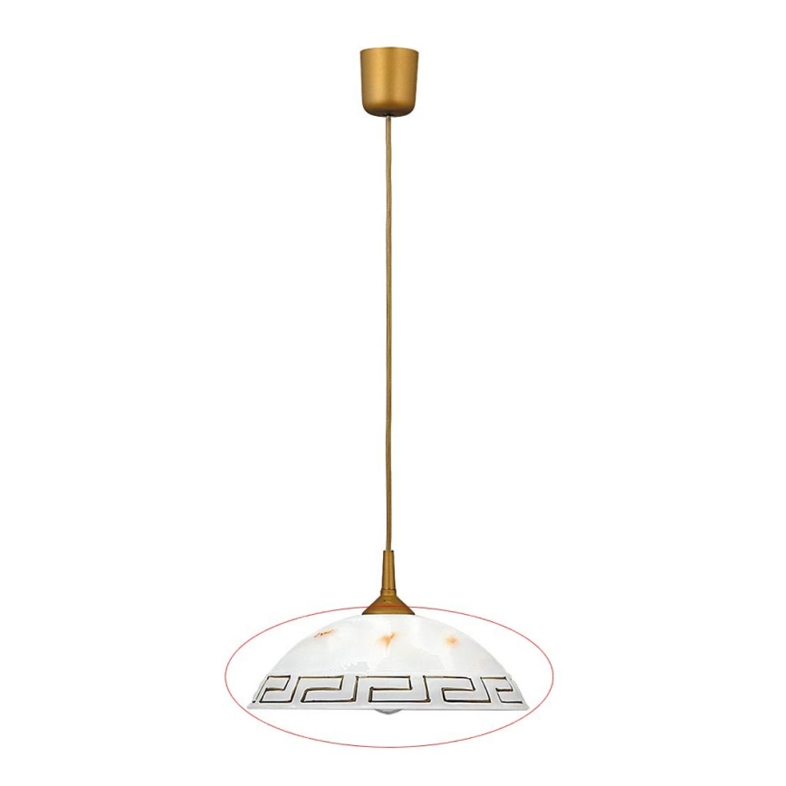 Rabalux - Vidrio de repuesto para lámpara de araña E27 diá. 30 cm