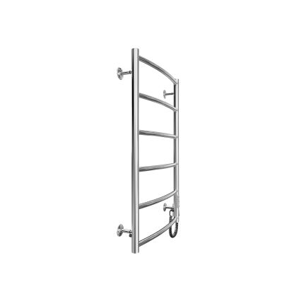 Radiador toallero eléctrico con forma de escalera CLASSIC 100W/230V 81x53cm acero inoxidable/cromo brillante derecho