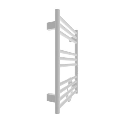 Radiador toallero eléctrico con forma de escalera HF GREENWICH 100W/230V 57x43 cm blanco redondeado