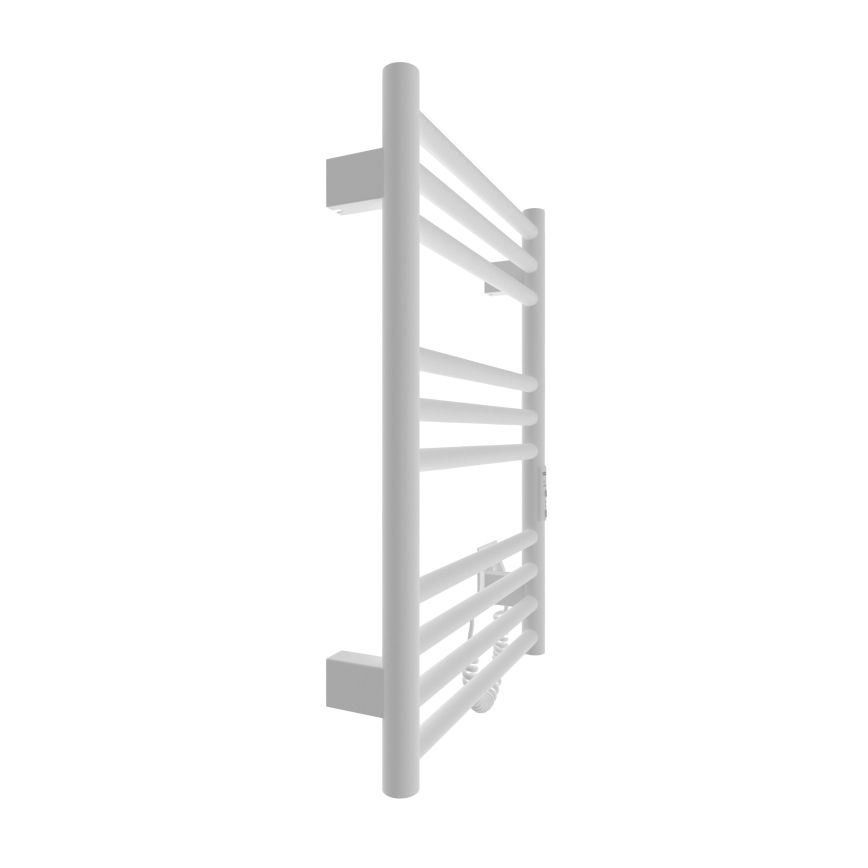 Radiador toallero eléctrico con forma de escalera HF GREENWICH 100W/230V 57x43 cm blanco redondeado