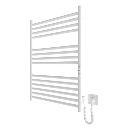 Radiador toallero eléctrico con forma de escalera HF GREENWICH 170W/230V 77x53 cm blanco redondeado