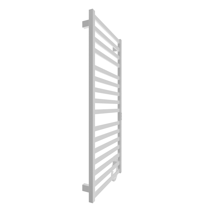 Radiador toallero eléctrico con forma de escalera HF OXFORD 255W/230V 117x53 cm blanco derecho