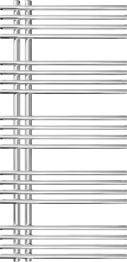 Radiador toallero eléctrico con forma de escalera INOX 368W/230V 109x53 cm acero inoxidable/cromo brillante
