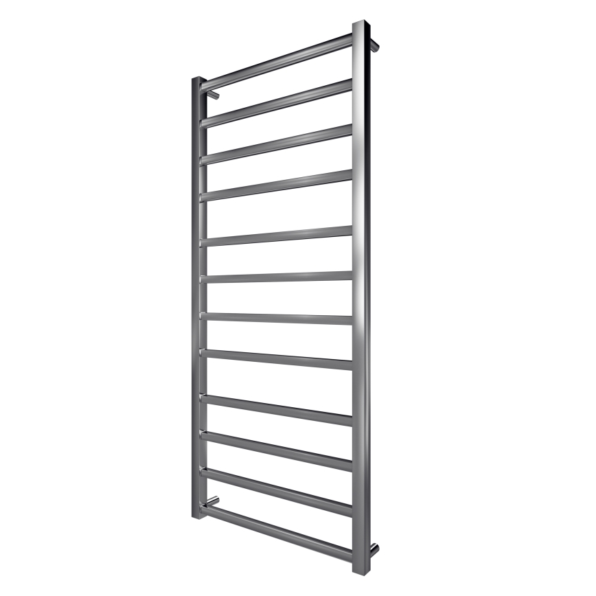 Radiador toallero eléctrico con forma de escalera TOKIO 260W/230V 120x53 cm acero inoxidable/cromo brillante