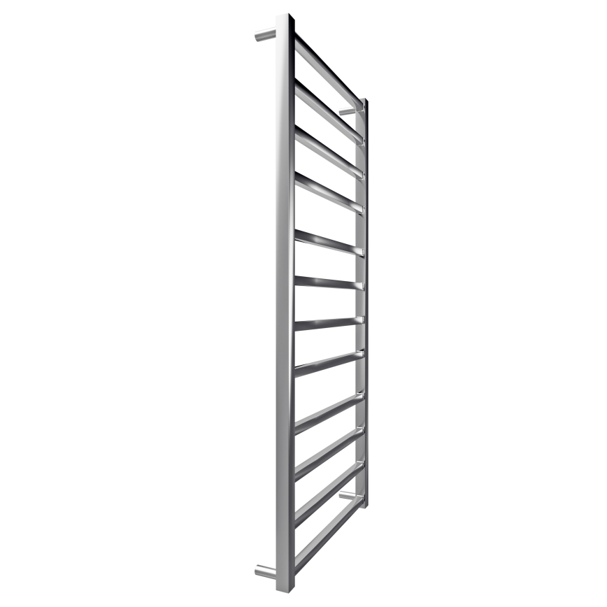 Radiador toallero eléctrico con forma de escalera TOKIO 260W/230V 120x53 cm acero inoxidable/cromo brillante