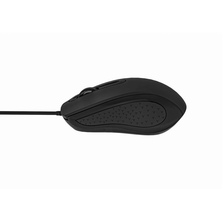 Ratón con cable 1200 DPI negro
