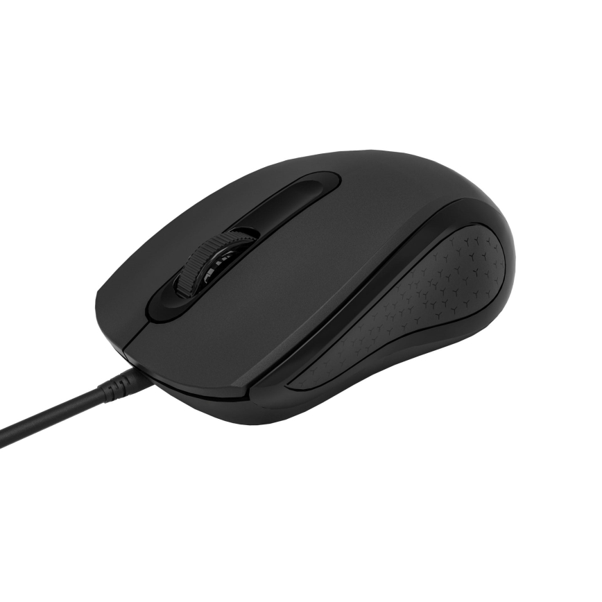 Ratón con cable 1200 DPI negro