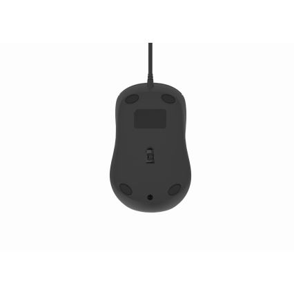Ratón con cable 1200 DPI USB-C negro