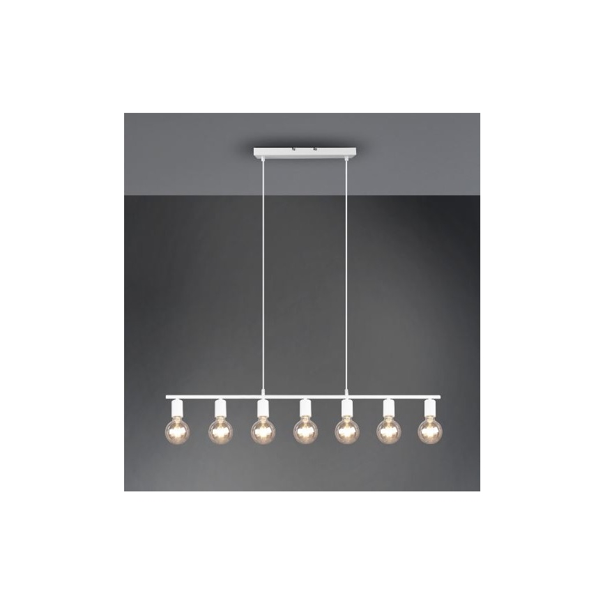 Reality - Lámpara colgante VANNES 7xE27/40W/230V