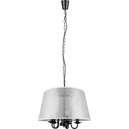 Reality - LED Lámpara colgante con cadena CIMA 5xE14/40W/230V gris