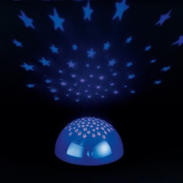Reality - Proyector LED táctil SIRIUS LED/0,5W/3xAA azul
