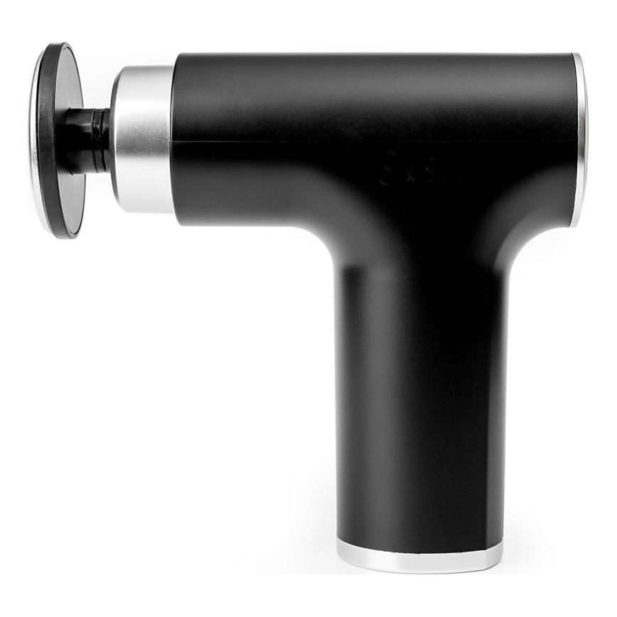 Recargable massage gun con 9 heads 25W/5V 1200 mAh