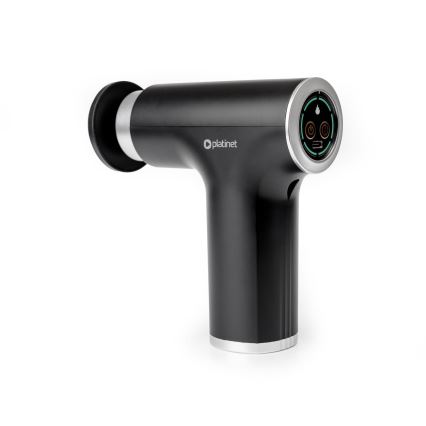 Recargable massage gun con 9 heads 25W/5V 1200 mAh