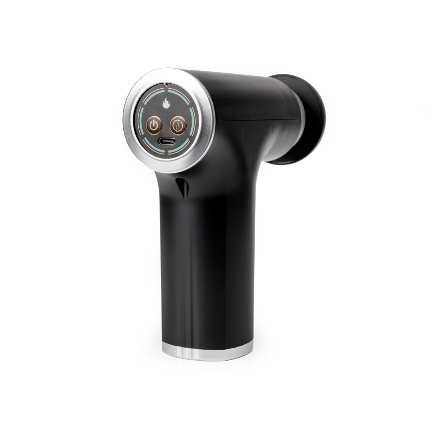 Recargable massage gun con 9 heads 25W/5V 1200 mAh