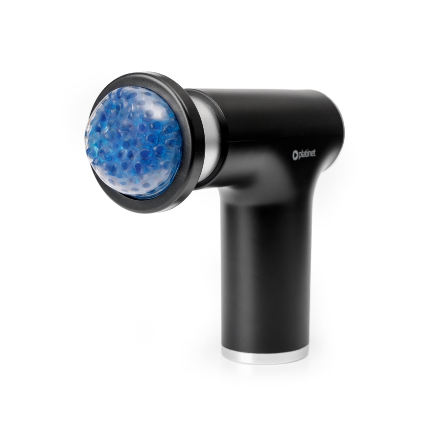Recargable massage gun con 9 heads 25W/5V 1200 mAh