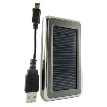Recargador solar BC-25 2xAA/USB 5V
