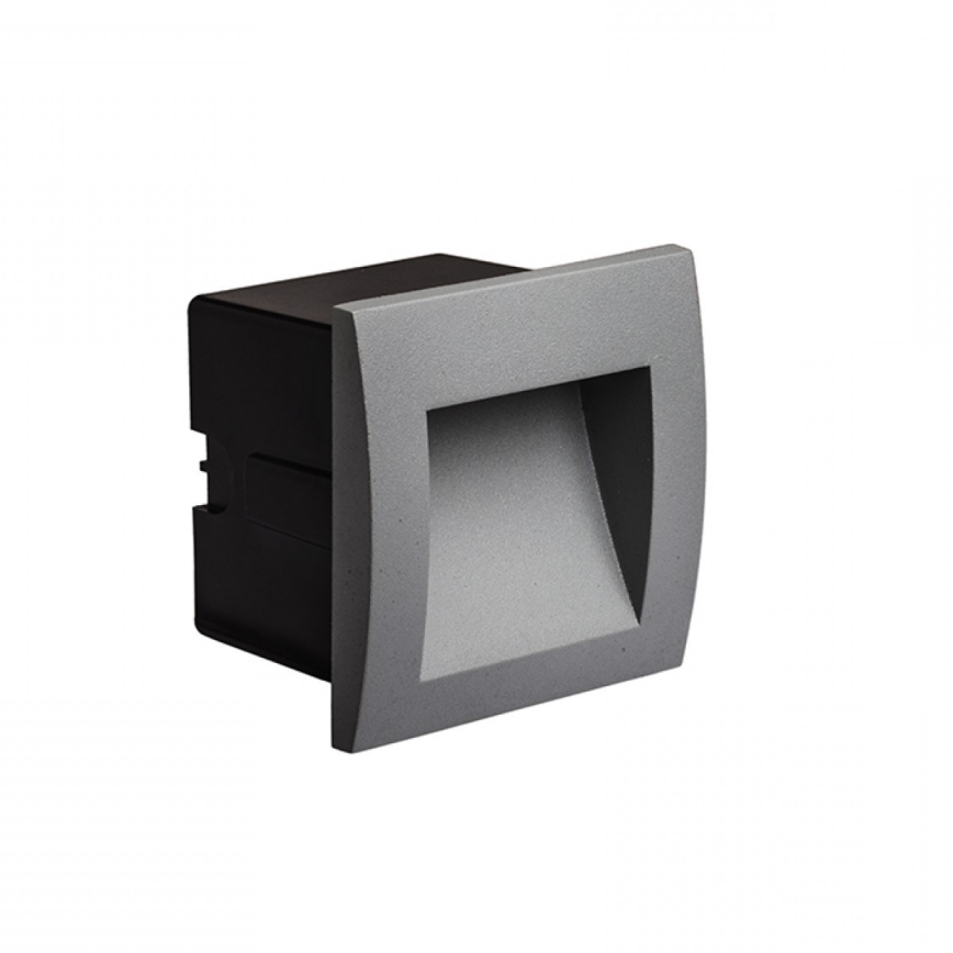 RED - Design Rendl - R12534 - Lámpara empotrable de exterior GORDIQ LED/1,5W/230V IP65