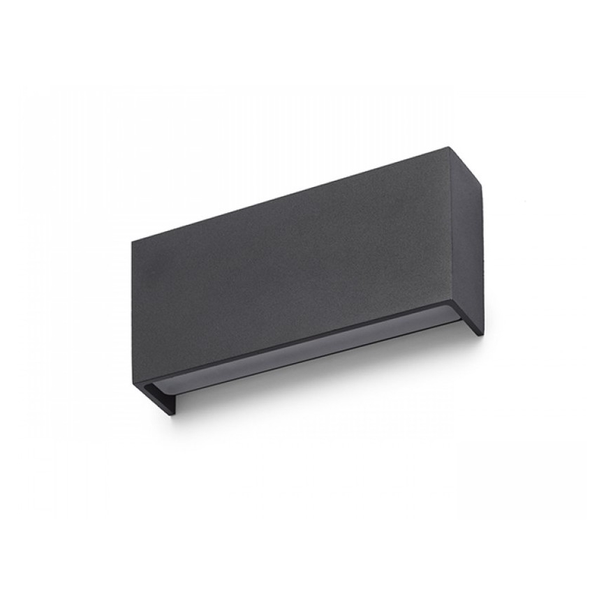 RED - Design Rendl - R12574 - Aplique LED para exterior TORINO 2xLED/5W/230V IP54