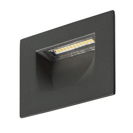 RED - Design Rendl - R12577 - Iluminación de escalera LED exterior PER LED/3W/230V IP54