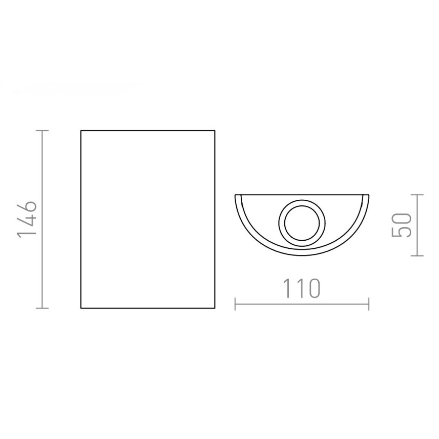 RED - Design Rendl - R12592 - Aplique LED DAFFY LED/6W/230V blanco