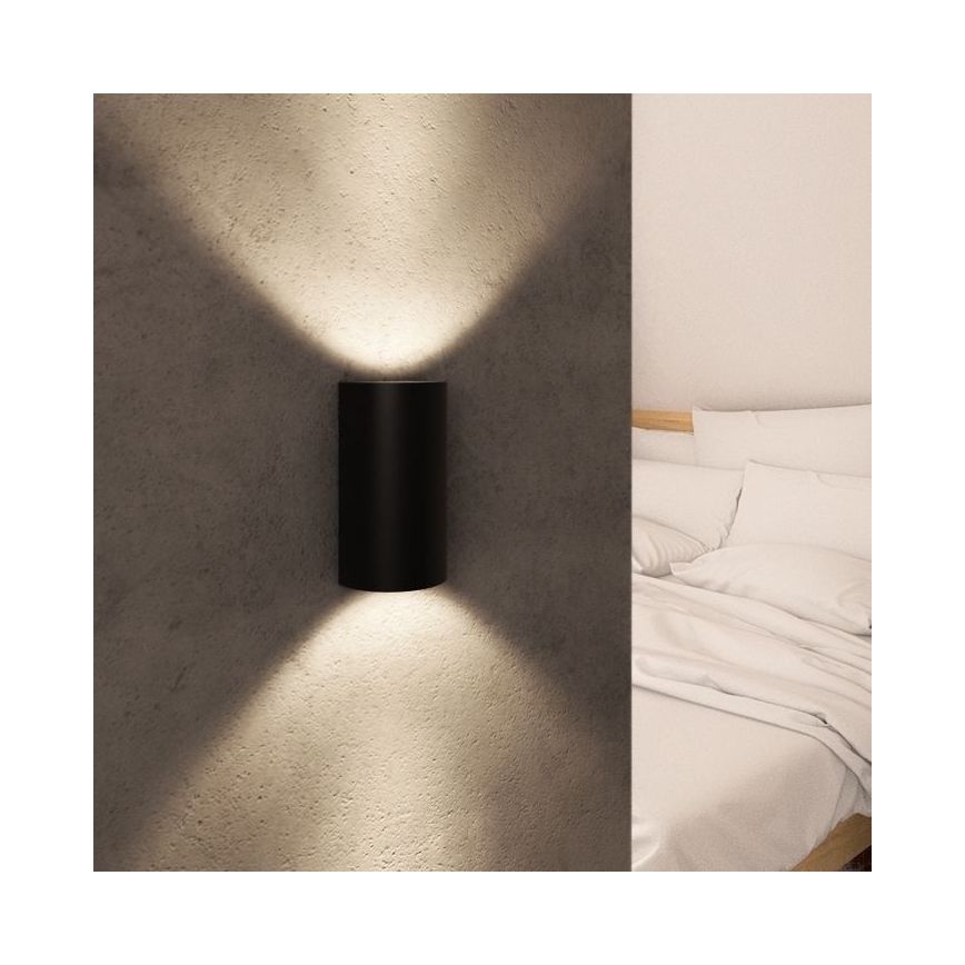 RED - Design Rendl - R12593 - Aplique LED DAFFY LED/6W/230V negro