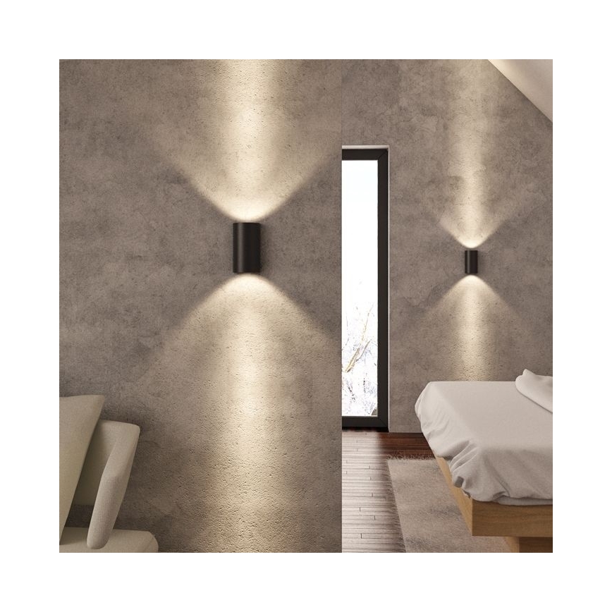 RED - Design Rendl - R12593 - Aplique LED DAFFY LED/6W/230V negro
