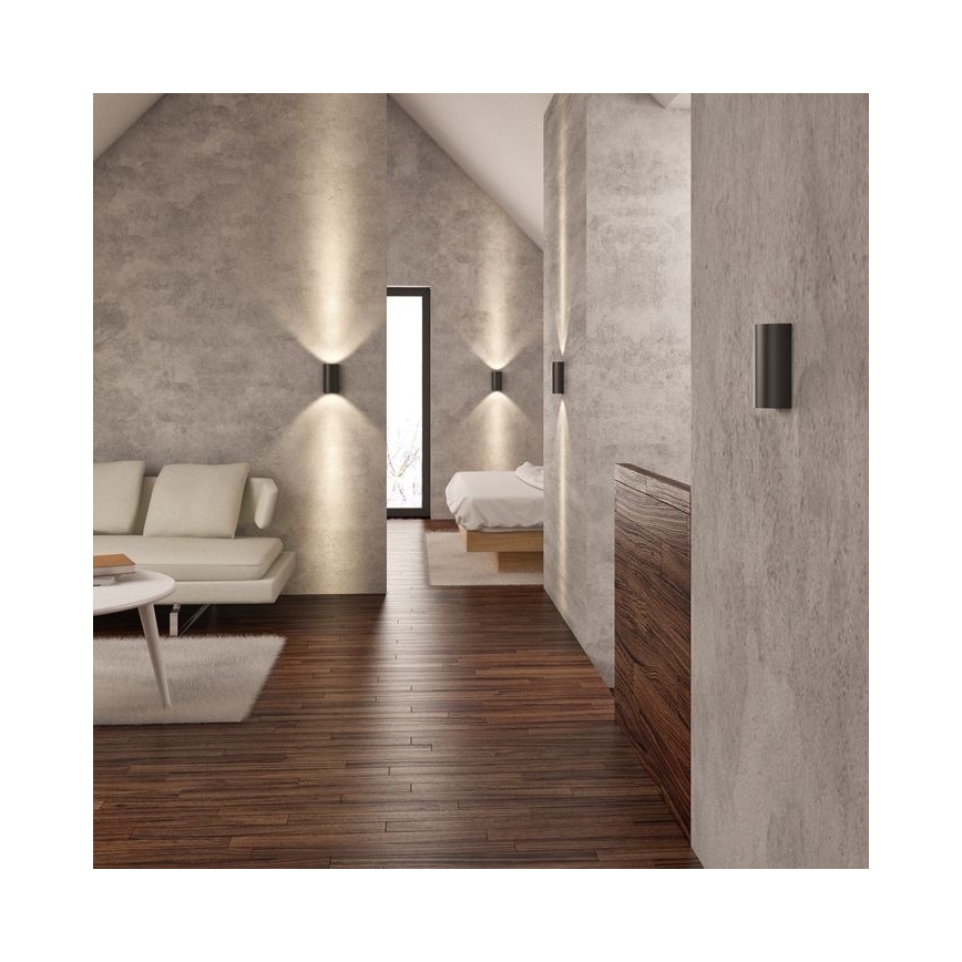RED - Design Rendl - R12593 - Aplique LED DAFFY LED/6W/230V negro
