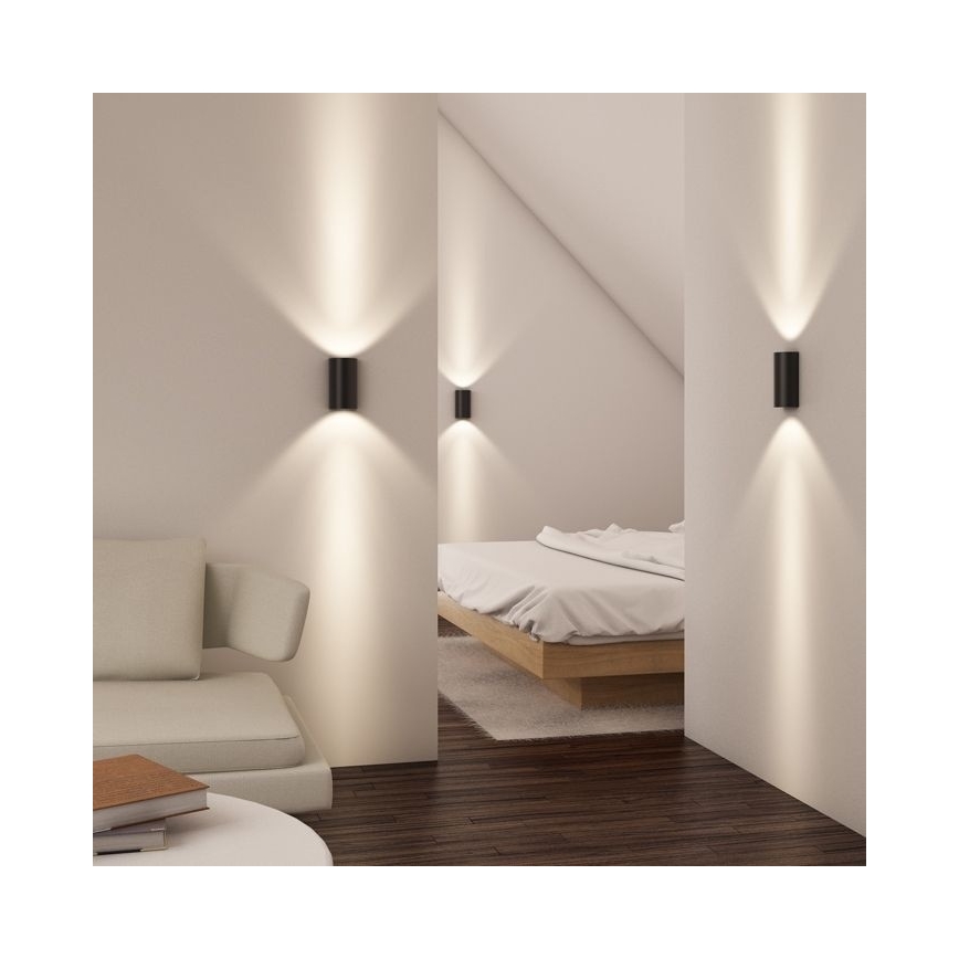 RED - Design Rendl - R12593 - Aplique LED DAFFY LED/6W/230V negro