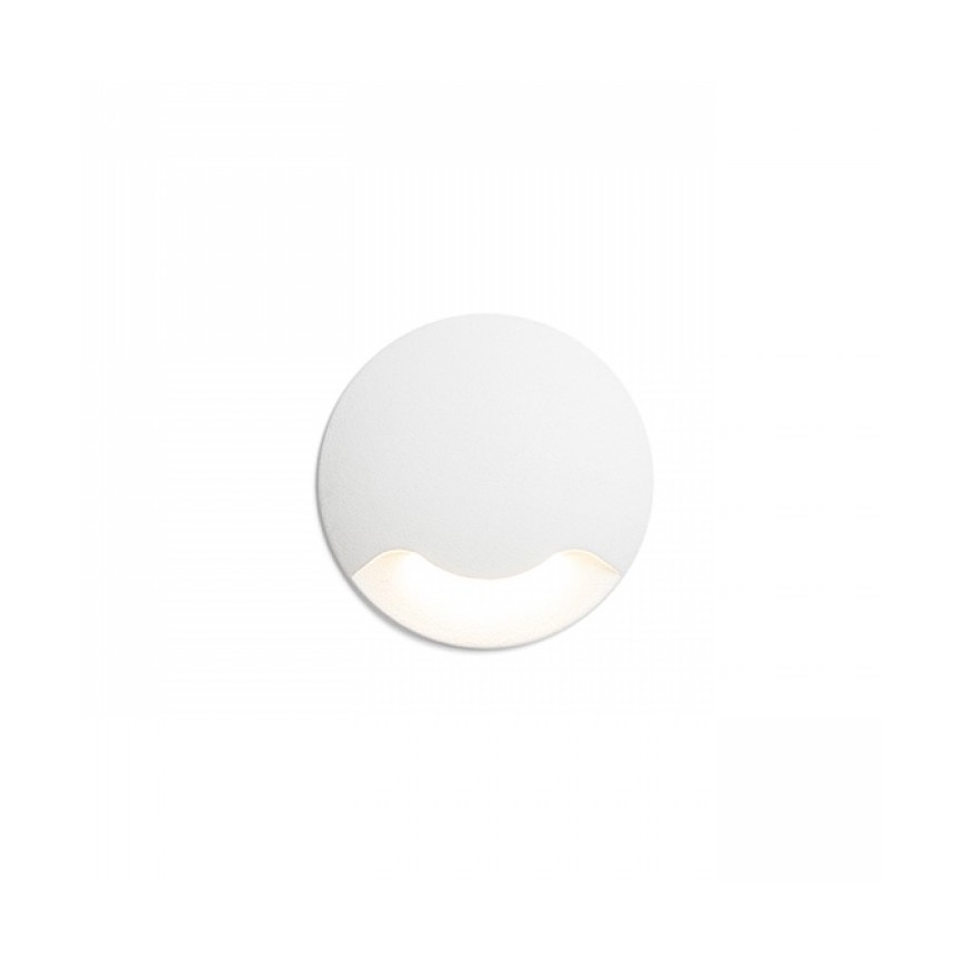 RED - Design Rendl -R12613- Lámpara LED empotrable de exterior KICK LED/1W/230V IP54