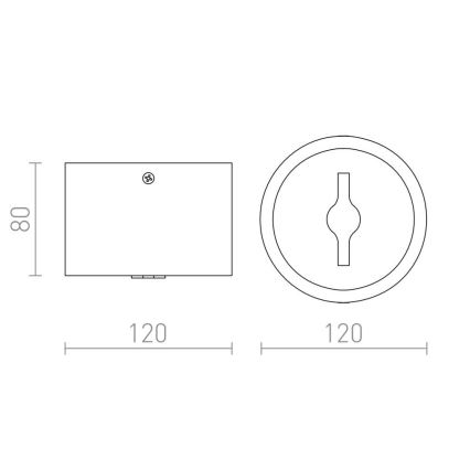 RED - Design Rendl-R12634 - Foco LED regulable KELLY 15W/230V negro