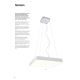 Redo 01-1124 - Lámpara LED colgante SCREEN LED/48W/230V 3000K