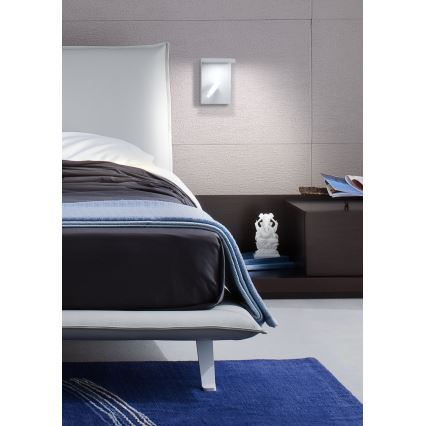 Redo 01-1499 - Foco LED de pared AGOS LED/6W/230V + LED/3,2W USB blanco