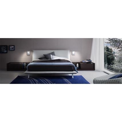 Redo 01-1499 - Foco LED de pared AGOS LED/6W/230V + LED/3,2W USB blanco