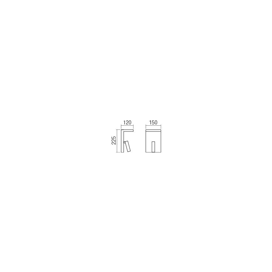 Redo 01-1499 - Foco LED de pared AGOS LED/6W/230V + LED/3,2W USB blanco