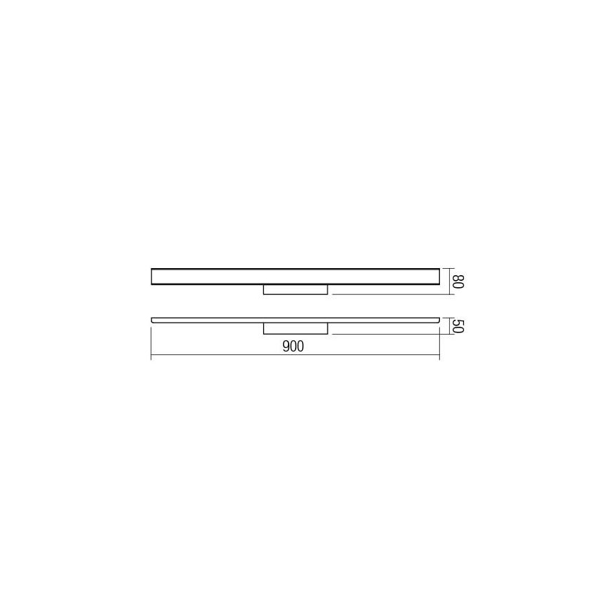 Redo 01-1527 - LED Iluminación de espejo del baño DAO 1xLED/36W/230V IP44