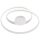 Redo 01-1791 - LED Lámpara colgante regulable TORSION 1xLED/30W/230V