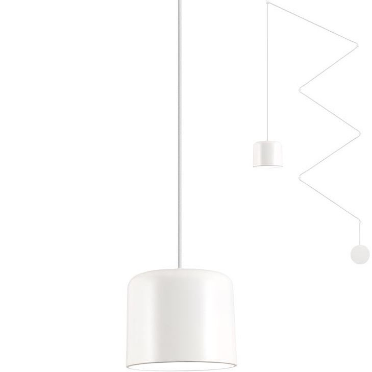 Redo 01-1821 - Lámpara colgante DODO 1xE27/15W/230V araña blanco