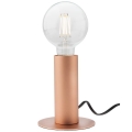 Redo 01-2131 - Lámpara de mesa táctil RIVET 1xE27/42W/230V cobre