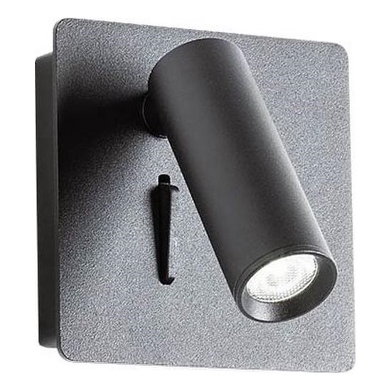 Redo 01-2340 - Foco LED de pared TOMIX LED/3,2W/230V negro