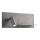 Redo 01-3316 - Foco LED de pared BROOK LED/8W/230V + LED/3W USB CRI 90 negro derecho