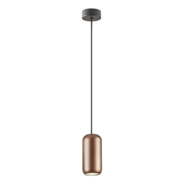 Redo 01-3476 - Lámpara colgante BOOM 1xGU10/10W/230V diá. 7,6 cm marrón