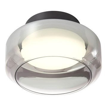 Redo 01-3588 - Plafón LED SOLERA LED/18W/230V diá. 25 cm CRI 93 3000/4000K gris