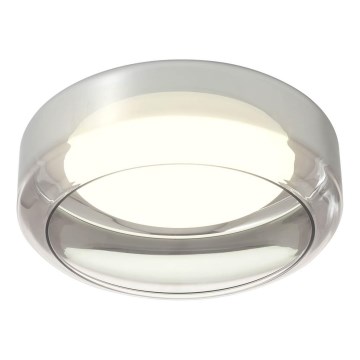 Redo 01-3589 - Plafón LED SOLERA LED/24W/230V diá. 35 cm CRI 93 3000/4000K gris