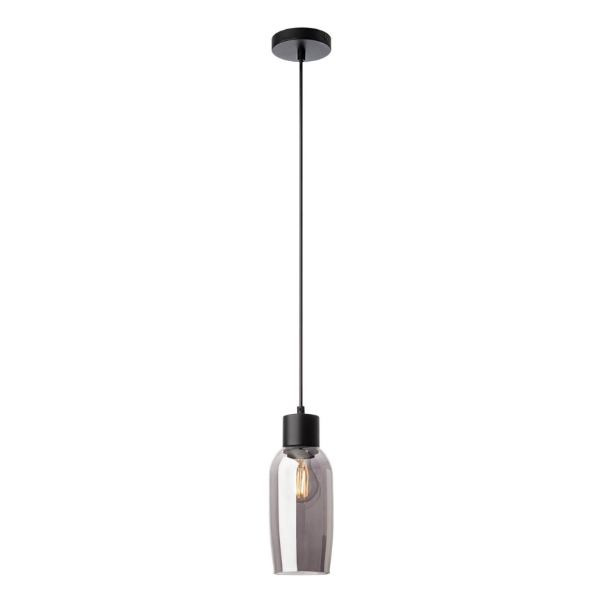 Redo 01-4044 - Lámpara colgante ATLANTIS 1xE27/42W/230V diá. 11 cm negro